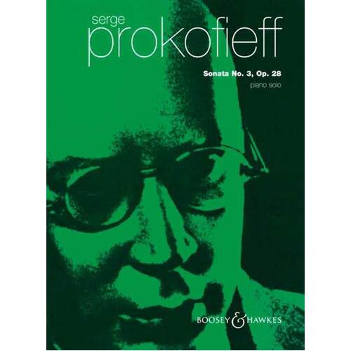 Prokofieff - Piano Sonata No 3 Op 28 A Minor (Softcover Book)