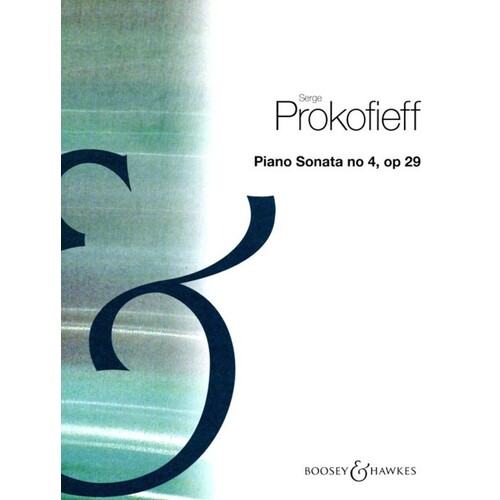 Sonata No 4 Op 29 Piano Book