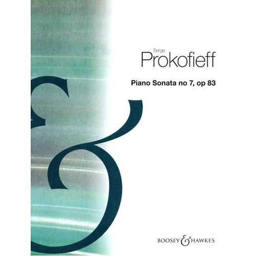 Prokofiev Piano Sonata No. 7 Op. 83 B Flat - Boosey & Hawkes Edition, 36 Pages