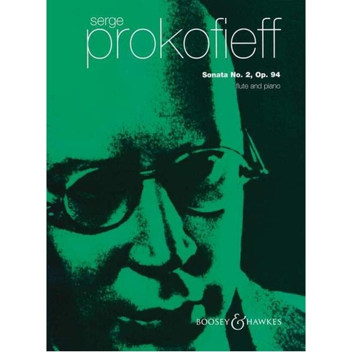 Prokofieff - Flute Sonata No. 2, Op. 94 for Flute/Piano, 76 Pages