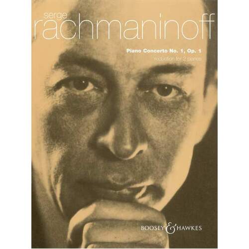 Rachmaninoff - Piano Concerto No 1 Op 1 2P4H (Softcover Book)