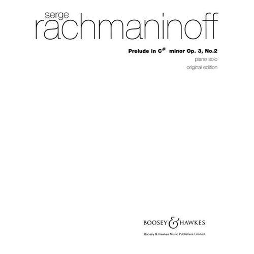 Prelude In C Sharp Min Op 3 Piano (Softcover Book)