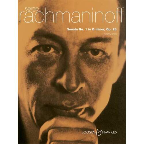 Rachmaninoff - Sonata No 1 D Min Op 28 Piano (Softcover Book)