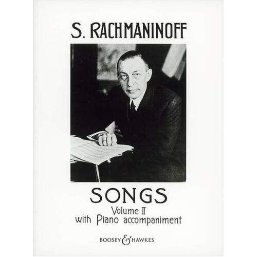 Rachmaninoff - Songs Vol 2 Voice/Piano (Softcover Book)