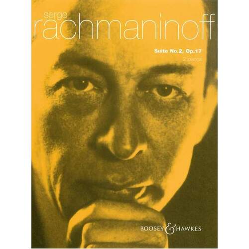 Rachmaninoff - Suite No 2 Op 17 Reduction For 2 Pianos (Softcover Book)
