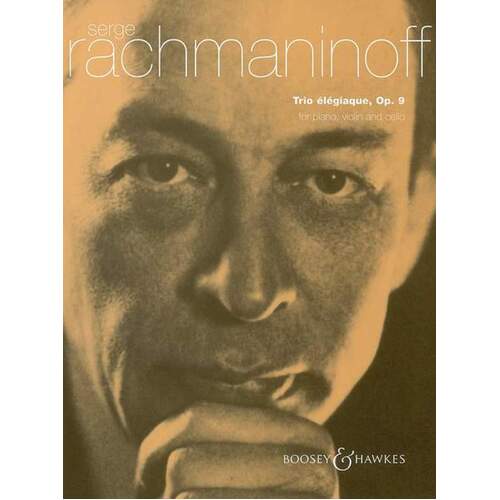 Rachmaninoff - Piano Trio Op 9 Elegiaque (Music Score/Parts) Book