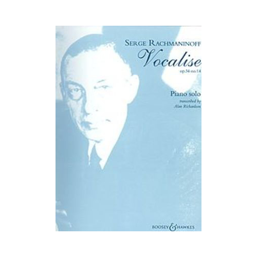 Rachmaninoff Vocalise Op34/14 Piano Solo Sheet Music Boosey & Hawkes BH100637 M060022296