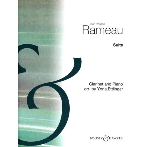 Rameau - Suite For Clarinet And Piano (Softcover Book)