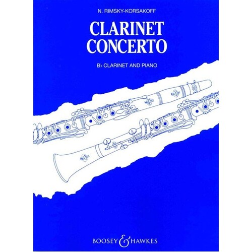 Rimsky-Korsakoff - Concerto Clarinet/Piano (Softcover Book)
