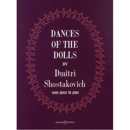 Shostakovich - Dances of the Dolls for Piano, Arranged by Martin Hall, 24 Pages, Boosey & Hawkes