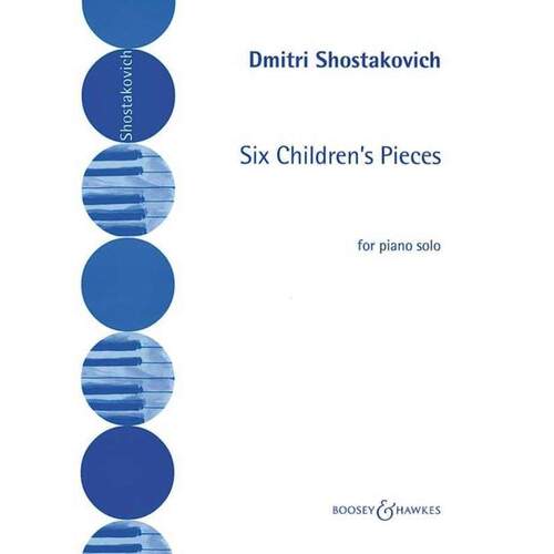 Childrens Notebook 6 Childrens Pieces Op 69 (Softcover Book)