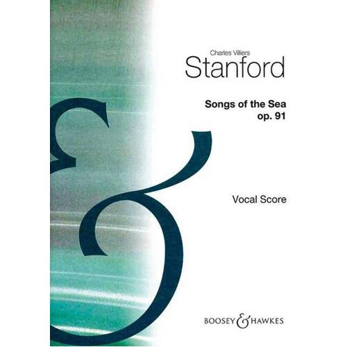 Songs Of Sea Op 91 Vocal Score TTBB