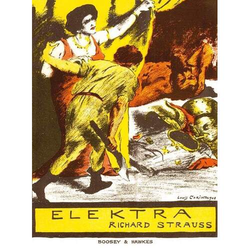 Richard Strauss - Elektra Op 58 Vocal Score (Softcover Book)