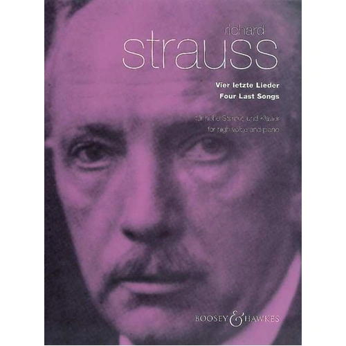 Strauss - Four Last Songs for High Voice and Piano with English Translations