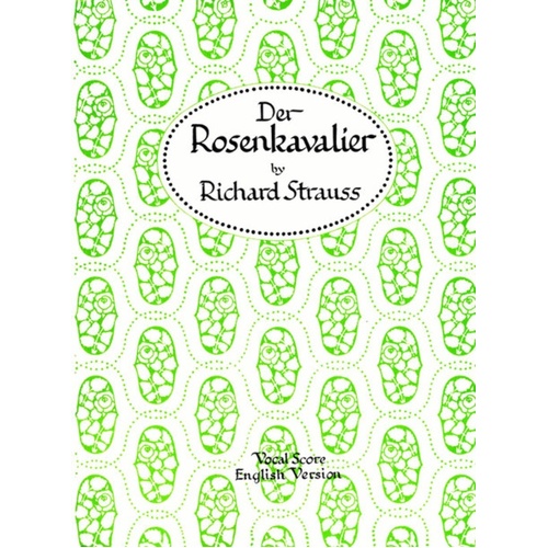 Der Rosenkavalier Op 59 Vocal Score Eng/Ger