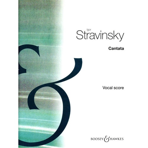 Cantata Vocal Score