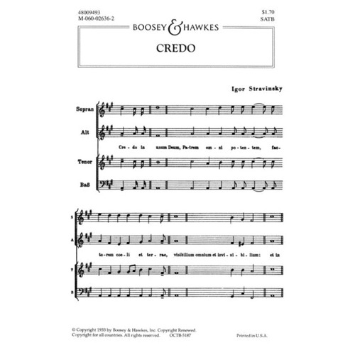 Credo SATB