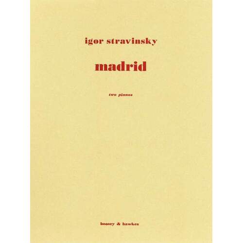 Madrid 2 Pianos Book