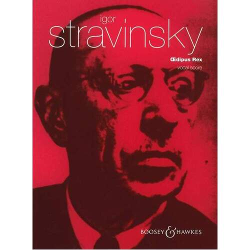 Stravinsky - Oedipus Rex Vocal Score (Softcover Book)