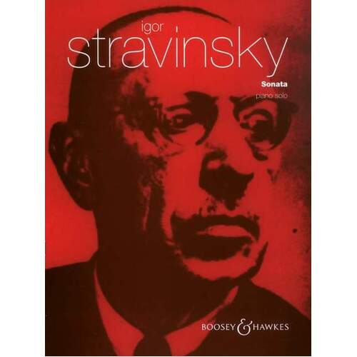 Stravinsky - Sonata 1924 Piano (Softcover Book)