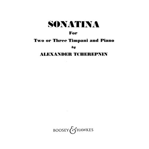 Sonatina For Two Or Three Timpani And Piano (Softcover Book)