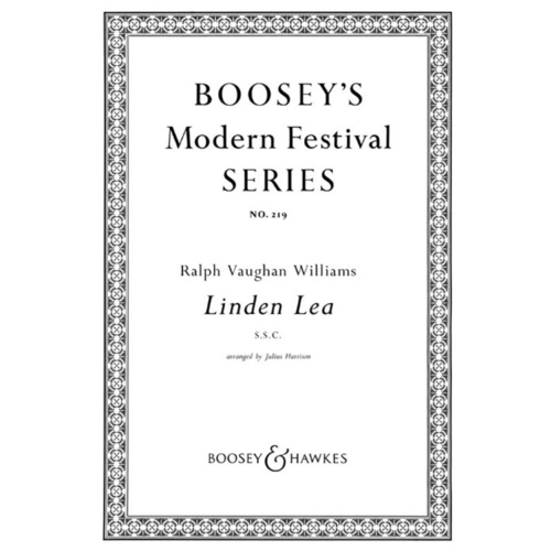 Linden Lea SSA (Ssc) Book