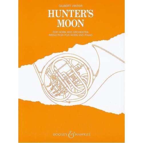 Vinter - Hunters Moon French Horn/Piano (Softcover Book)