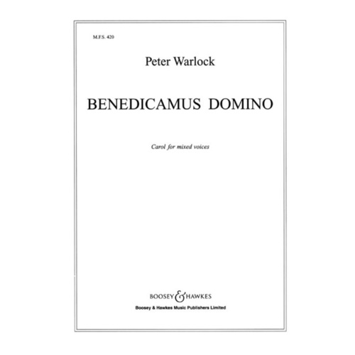 Benedicam Domino SATB Book