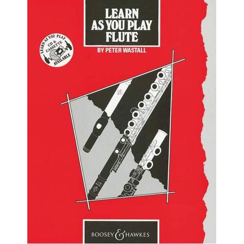 Learn As You Play Flute (Softcover Book)