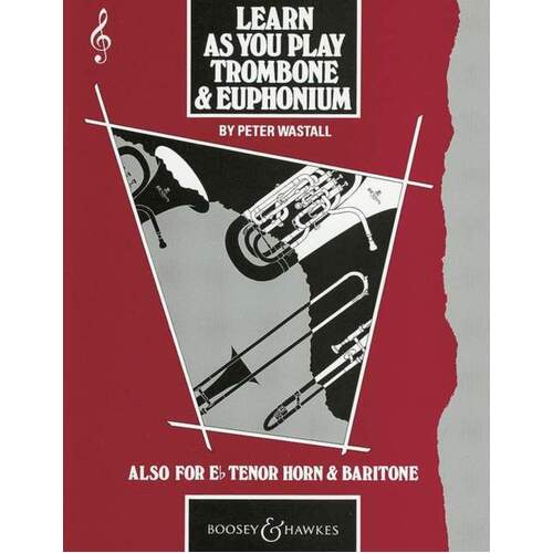 Learn As You Play Trombone And Euphonium Tc (Softcover Book)