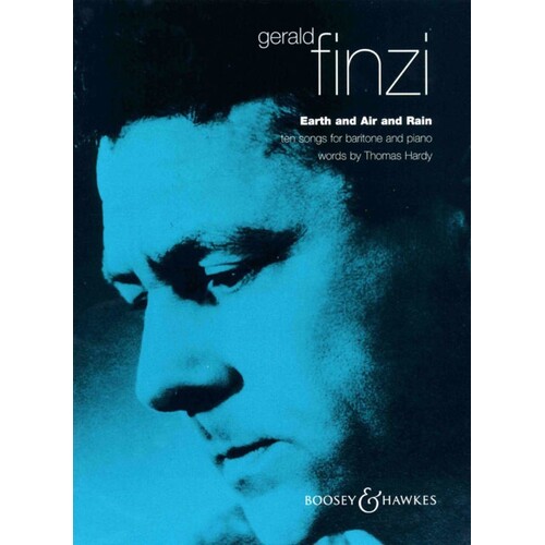 Finzi - Earth And Air And Rain Baritone/Piano (Softcover Book)