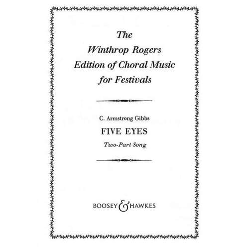 Five Eyes 2Pt Treble/Alto/Piano (Octavo) Book