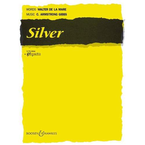 Silver Op 30 No 2 Med High Voice F Sharp Minor (Softcover Book)