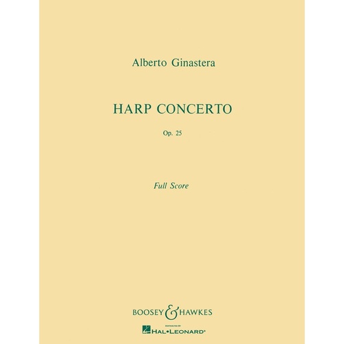 Harp Concerto Full Sc Book