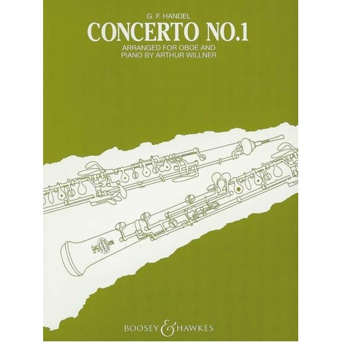 Handel - Concerto No 1 in B Flat Major HWV 301 for Oboe and Piano