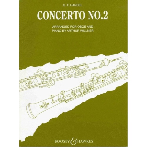 Concerto No 2 in B Flat Major for Oboe and Piano