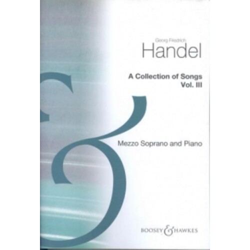 Collection Of Songs Handel Mezzo Sop V3