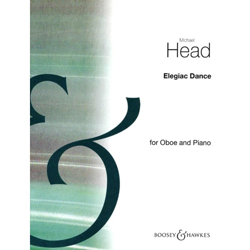 Elegiac Dances Oboe/Piano Book