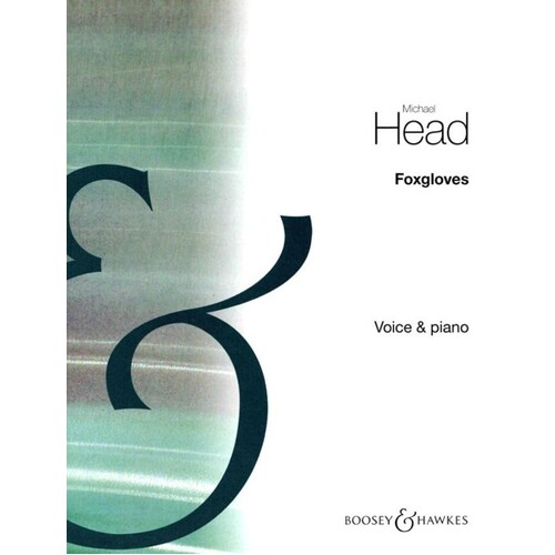 Head - Foxgloves In C Voice/Piano (Softcover Book)