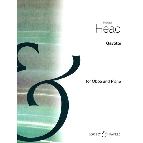 Head - Gavotte Oboe/Piano (Softcover Book)
