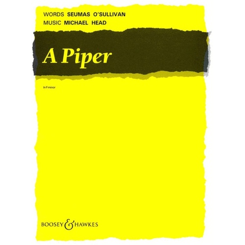 Piper (W/Fl Obbl)F-Min Book