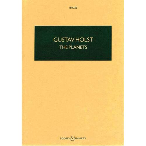 Holst - The Planets Study Score Book