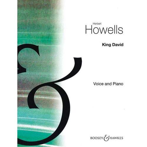 Howells - King David E Flat Medium Voice/Piano (Softcover Book)