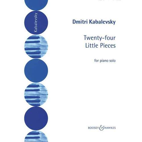 Kabalevsky - 24 Little Pieces Op 39 Piano (Softcover Book)