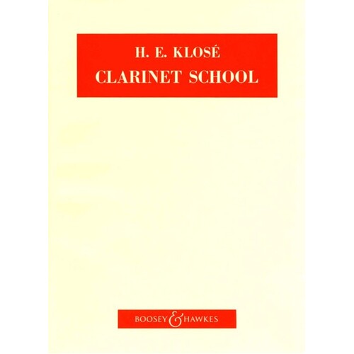 Klose - Clarinet School (Softcover Book)