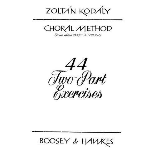 Kodaly - 44 Two Part Exercises (Softcover Book)