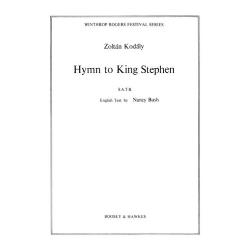 Hymn To King Stephen SATB A Capp