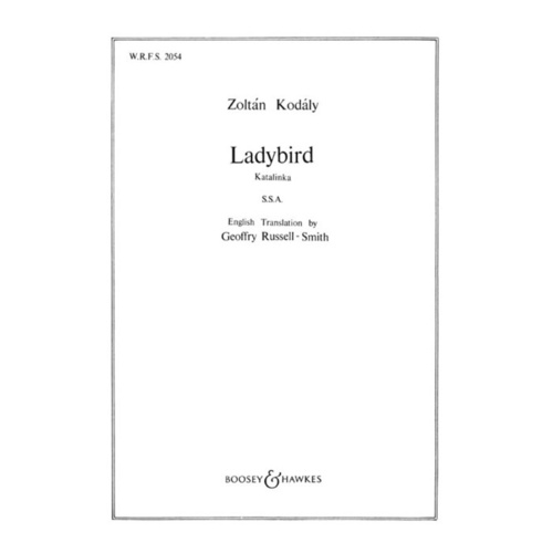 Lady Bird SSA A Cappella Book