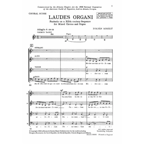 Laudes Organi Chl Sc
