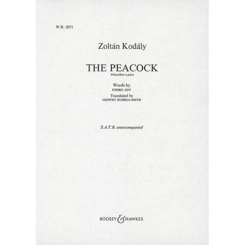 The Peacock SATB A Cappella (Octavo) Book